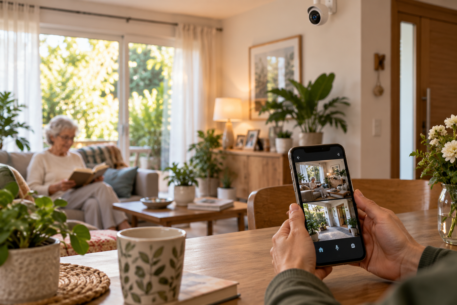 Vivienda acondicionada para adultos mayores
